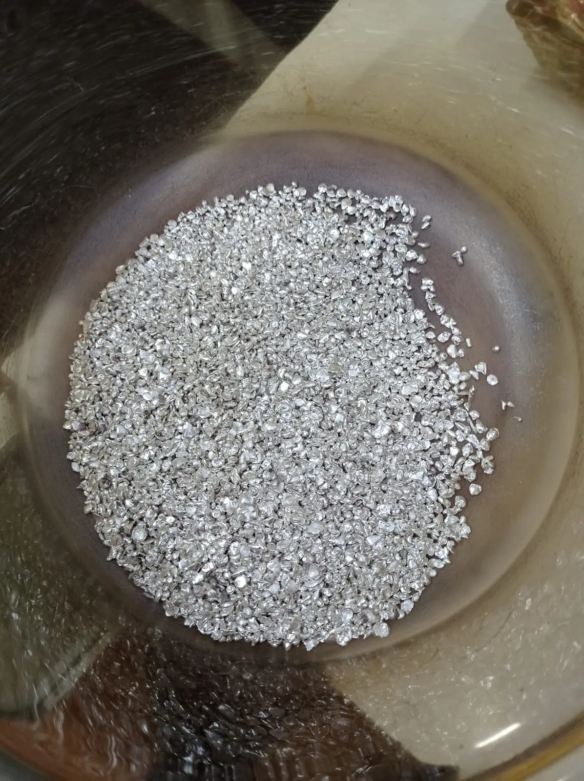 Plata granulada